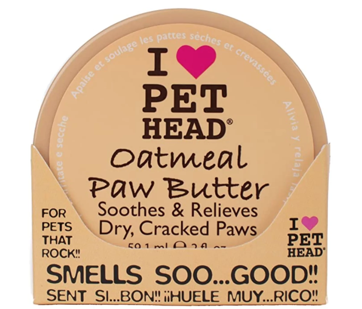 I love pet head oatmeal paw butter