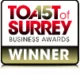 Toa5t of Surrey Business Awards Winner